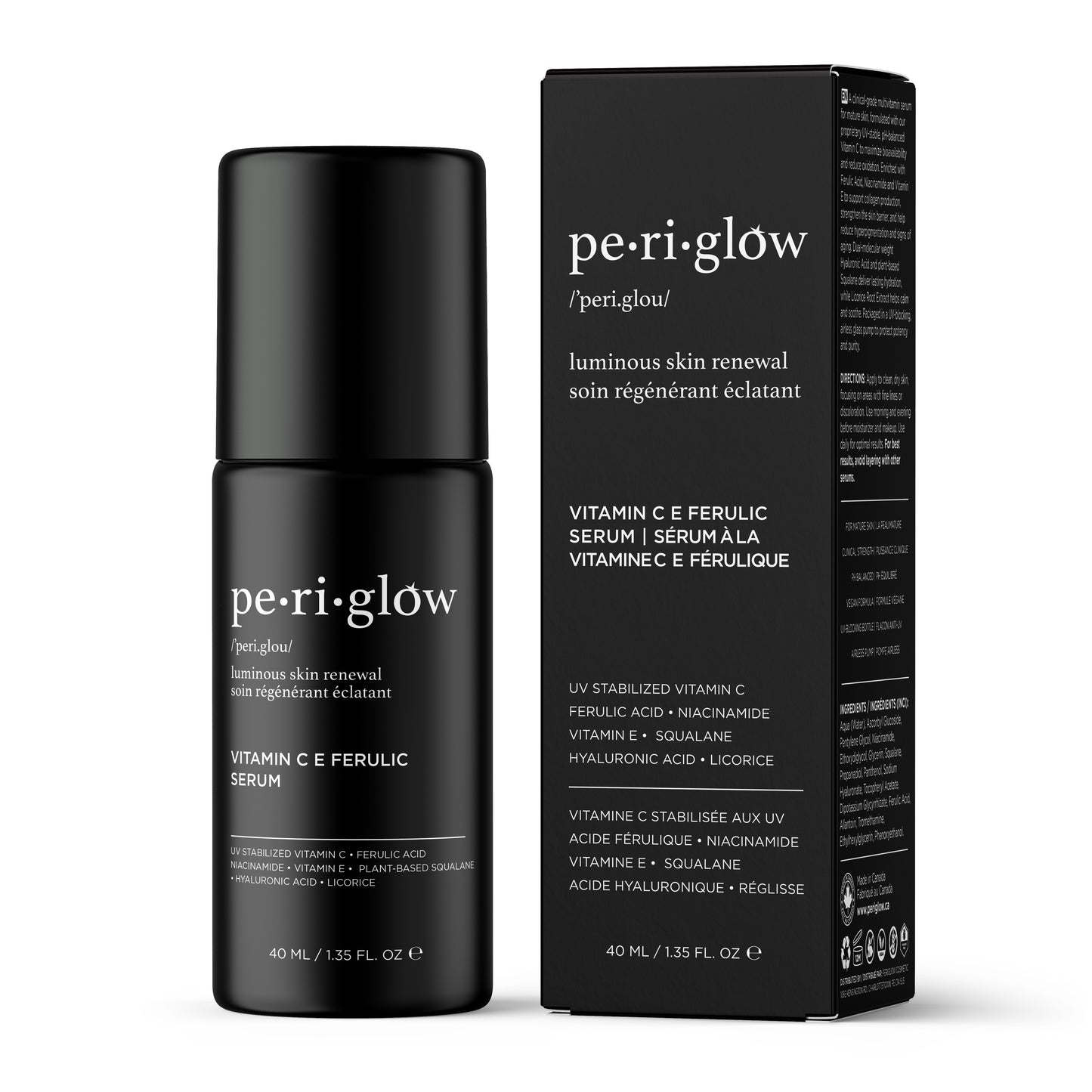 PeriGlow™ Dual Vitamin C E Ferulic Serum for Mature Skin